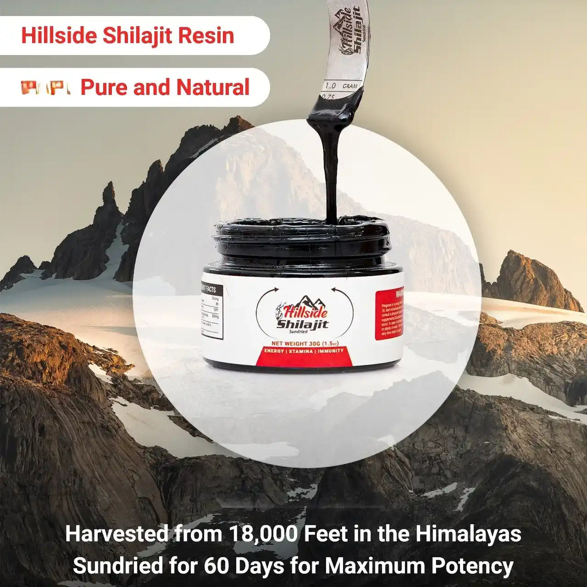 Hillside Shilajit 50 Grm