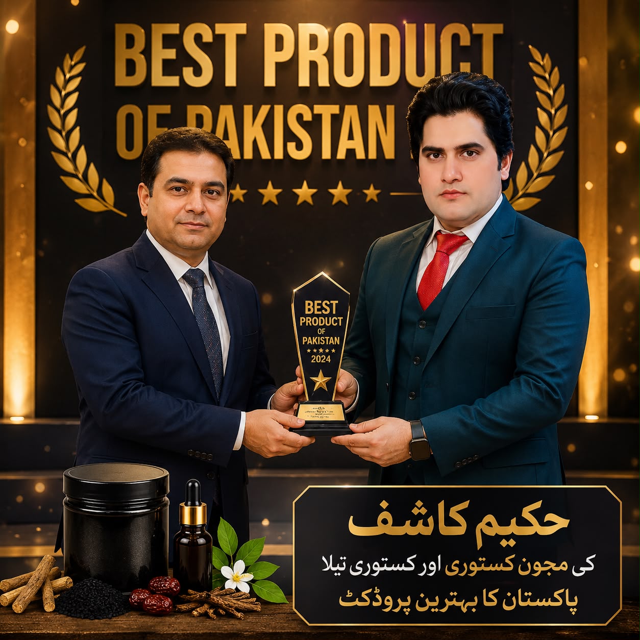 Deal Majoon + Tila Oil Kasturi By Famous Hakeem Kashif